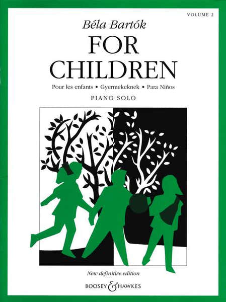 Bartok Bela - For Children Vol.2 - Piano
