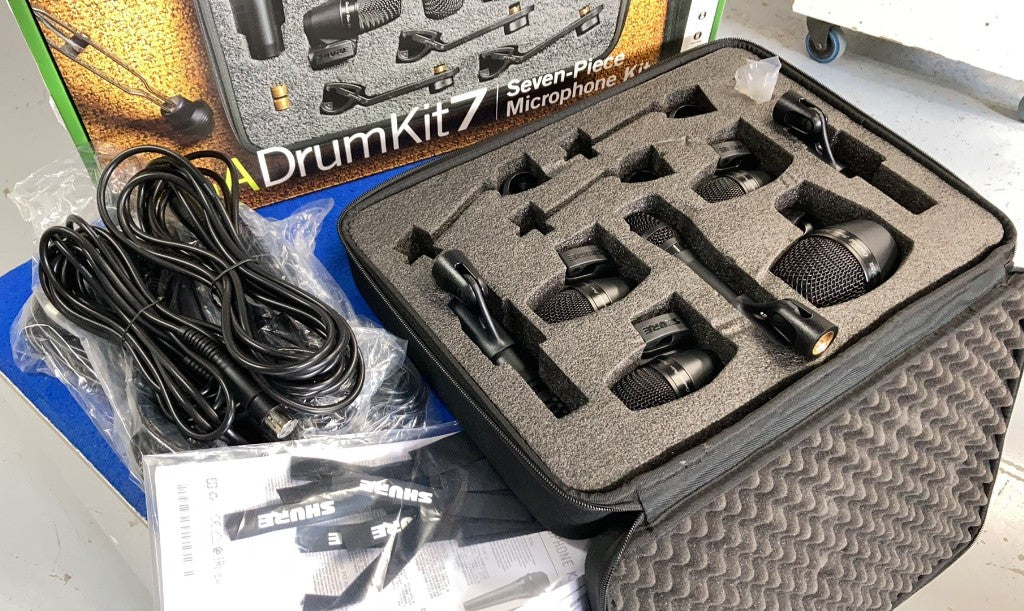 PGADRUMKIT7-CASE 7 MICRO DRUMS - B Stock