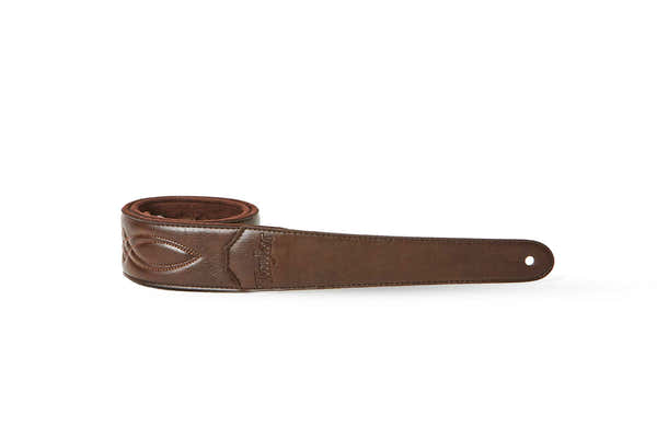 Taylor Guitars 4200-20 Strap Vegan Leather Chocolate Brown 2"