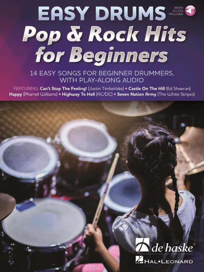 Eenvoudige drums - Pop- en rockhits voor beginners