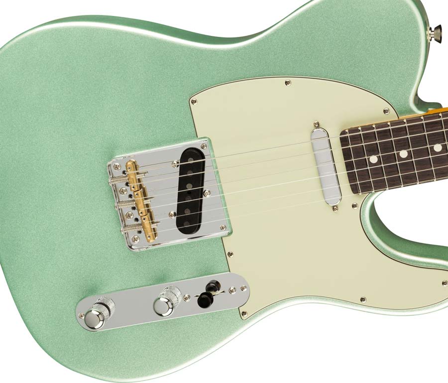 Telecaster American Professional II Rw Mystic Surf Green
