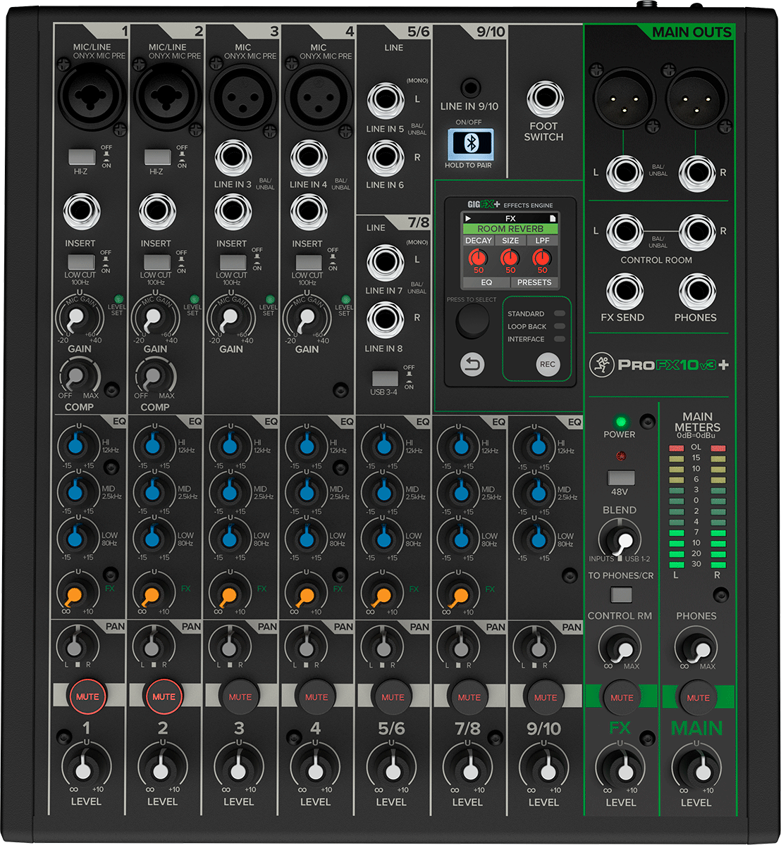 Mackie PROFX10V3+