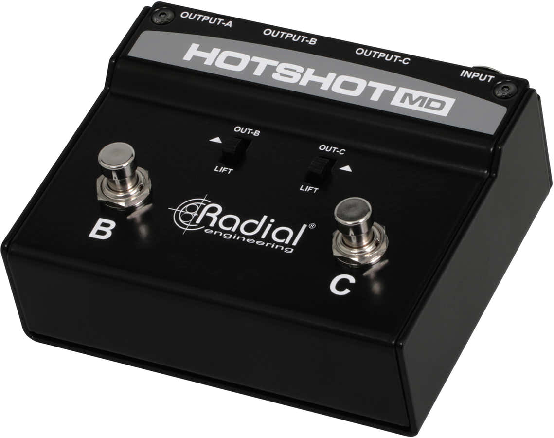 HOTSHOT-MD Commutateur micro 3 sorties