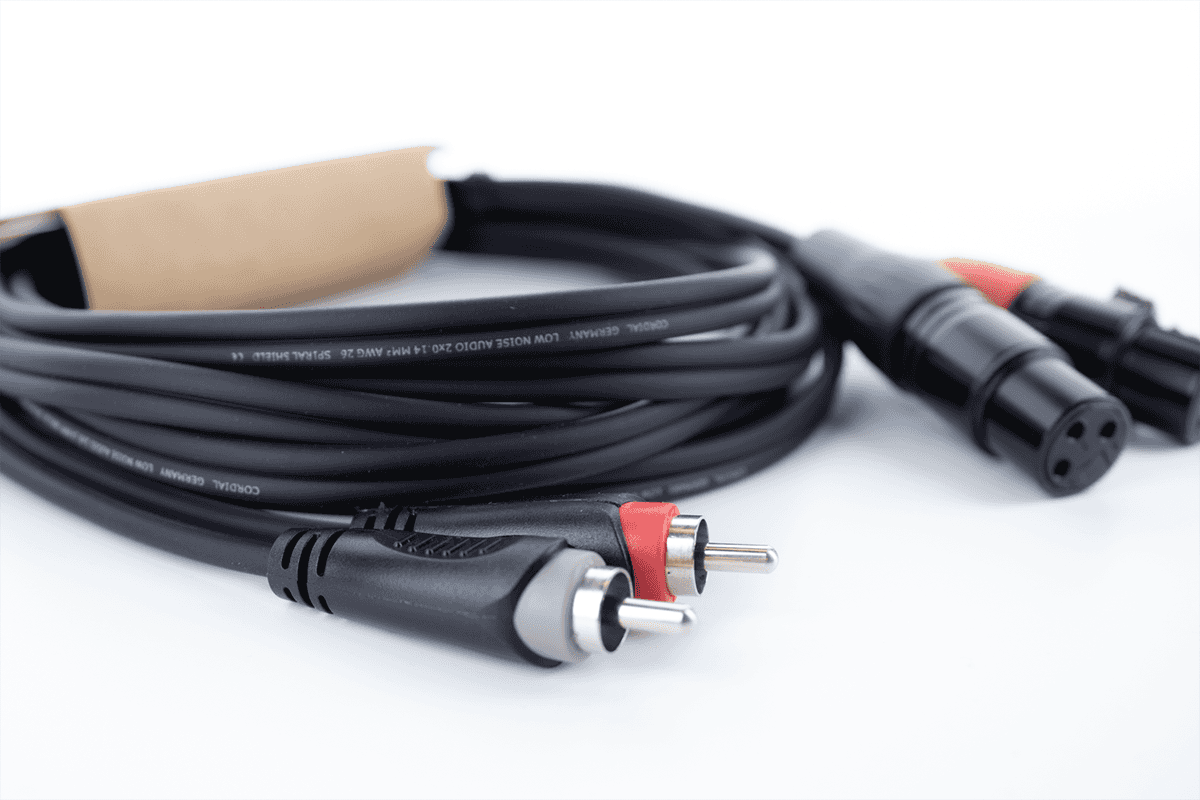 Câble Audio Double XLR Femelle / RCA 3 M
