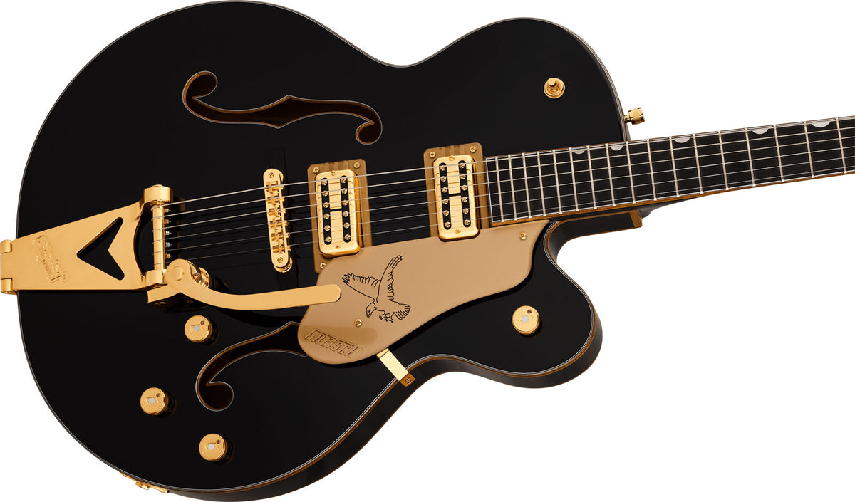 Synchromatic Falcon Hollow Body Single-Cut with Bigsby EBO Black