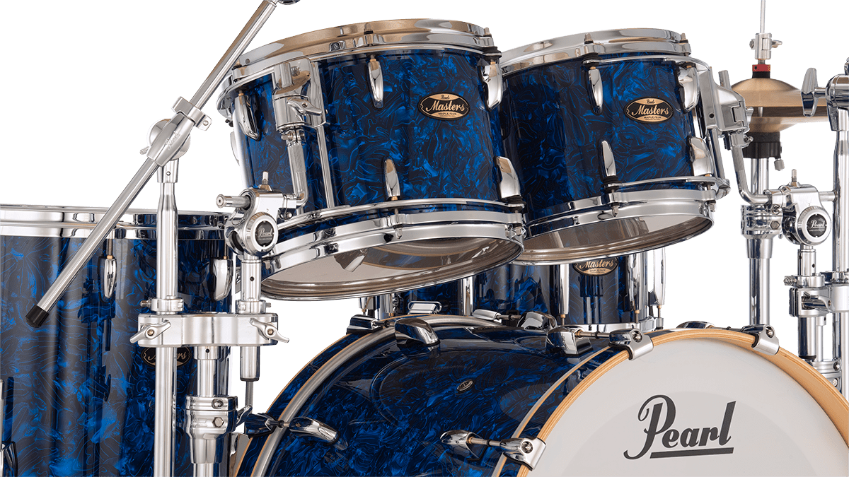 Masters Maple Gum Stage 22 GYROLOCK-l Blue Abalone