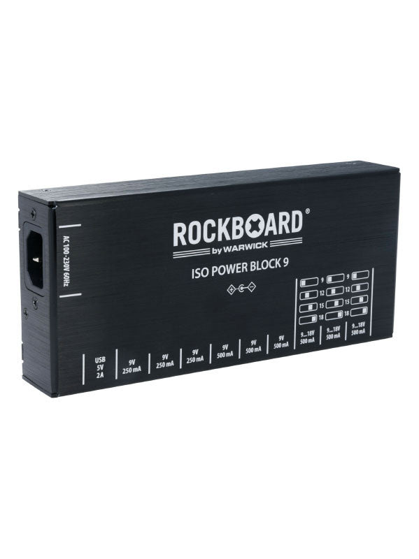 Power Block Iso V9 IEC 9 Tot 18V 100/230 Volt