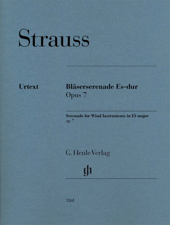 STRAUSS RICHARD - BLASERSERENADE OP.7 - PARTS