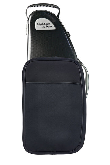 Étui Saxophone Alto Hightech + Poche - Noir Carbone