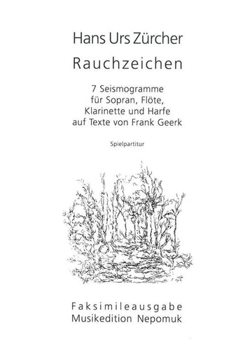Zurcher Hans Urs - Rauchzeichen - Soprano Flute Clarinet H