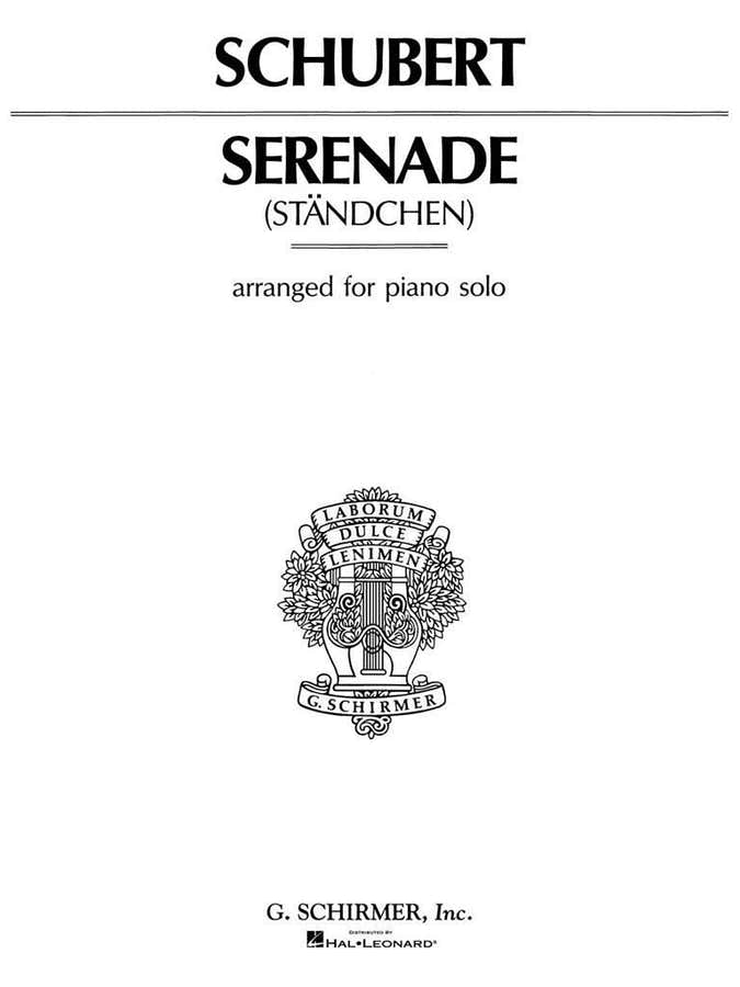 Schubert F. - Standchen (serenade) - Piano
