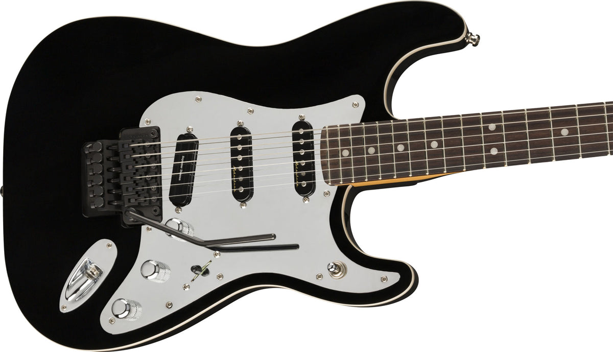 Stratocaster signatuur Tom Morello RW Zwart