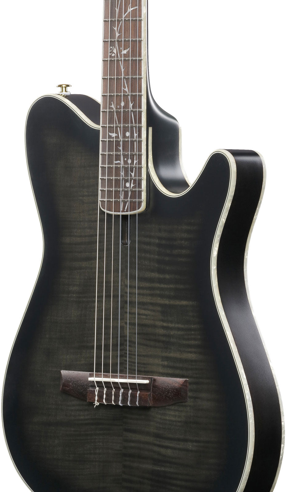 TOD20FMN Signature Tim Henson zwarte burst-fade met lage glans