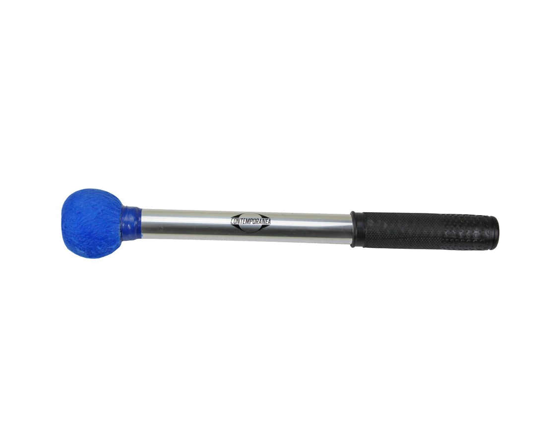C-BS02blue Mailloche De Surdo Bleue Aluminium 30CM