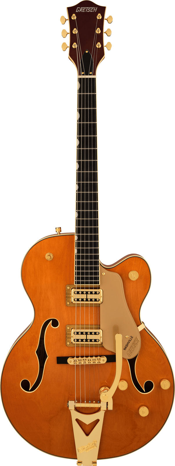 Synchromatic Nashville Hollow Body with Bigsby EBO 50's Orange Stain
