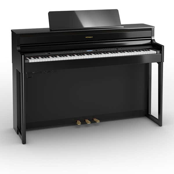 Roland HP704 Glanzend zwart
