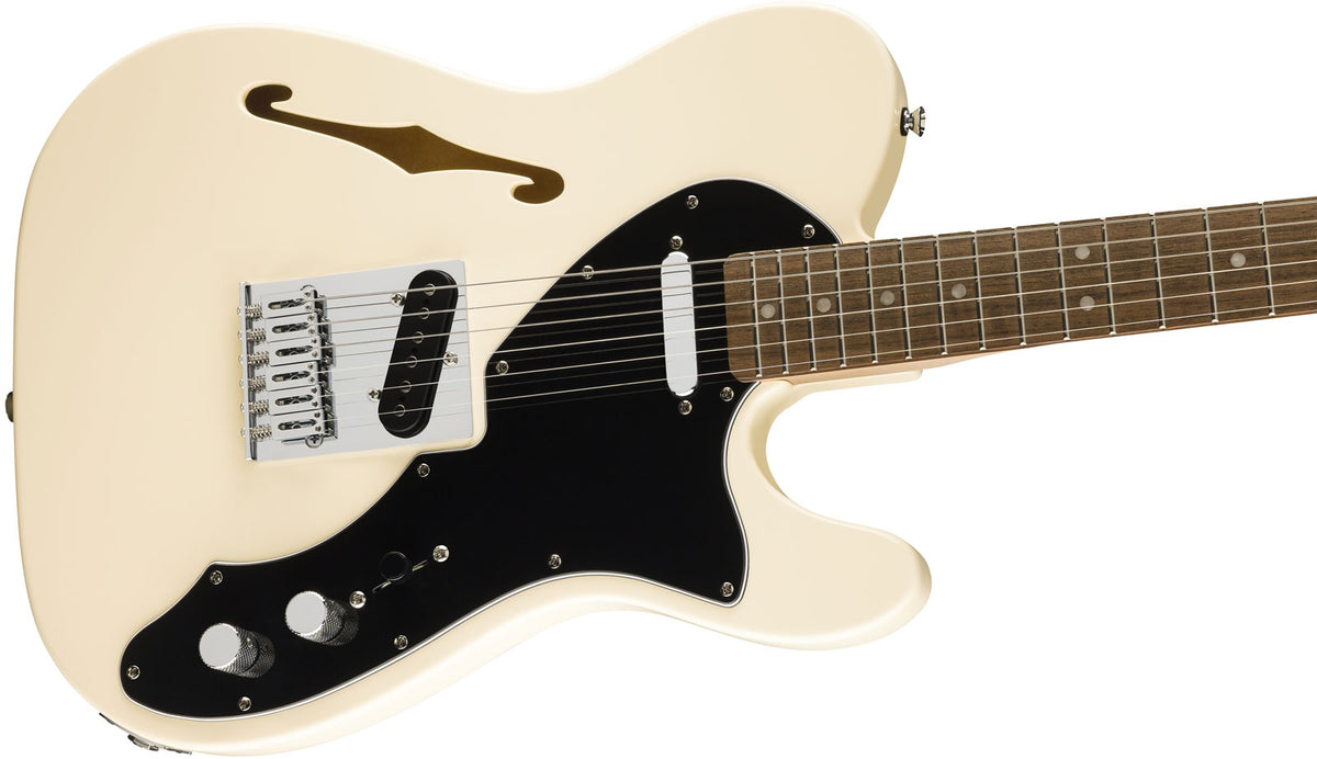 Telecaster Thinline Affinity LRL Olympisch wit