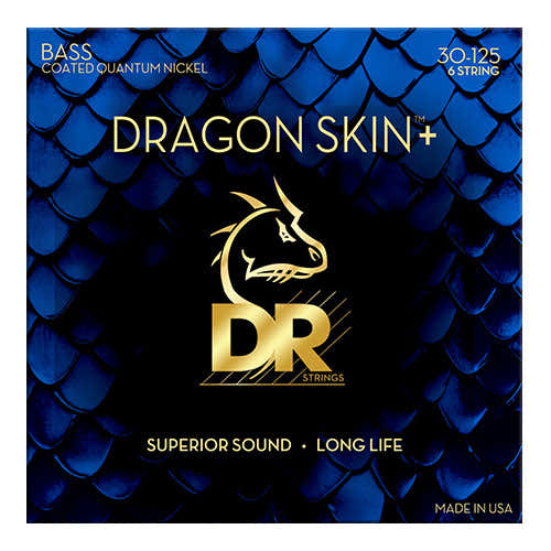 30-125 Dragon Skin+ Coated 6-string Medium