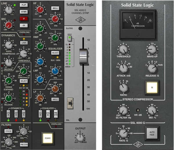 Universal Audio UAD SSL 4000 Series Console Bundle