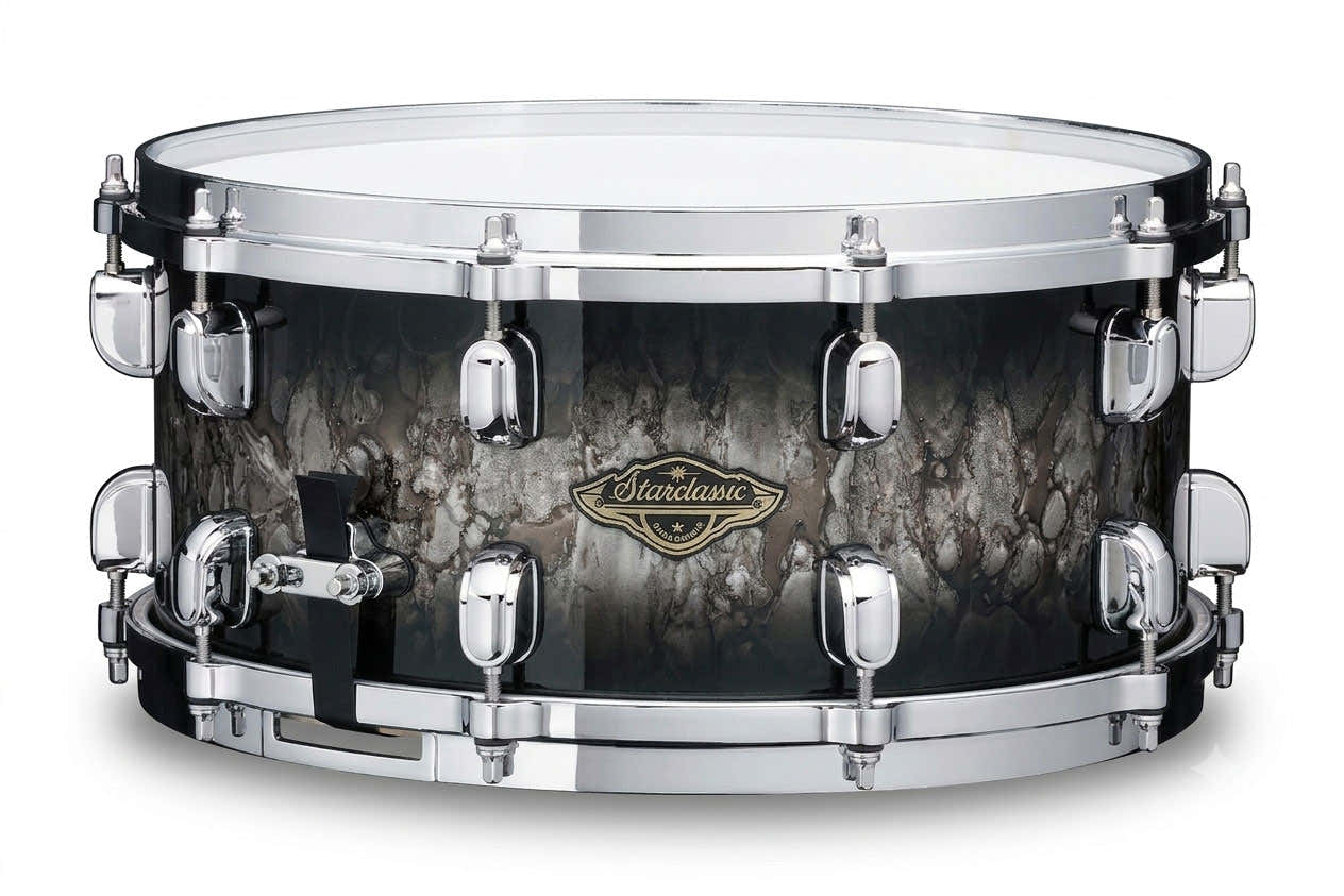 WBSS65-MPB - Starclassic Walnut/Birch 14"x6.5" Caisse claire MOLTEN PLATINUM BURST
