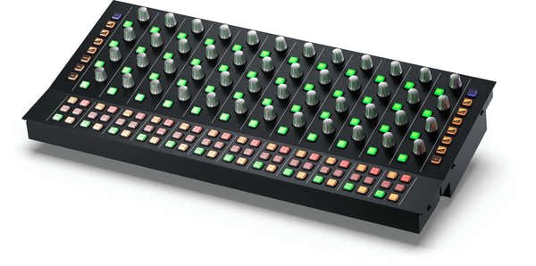 Blackmagic Design Kanaalbediening van Fairlight-console