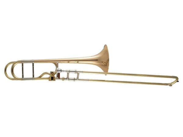 42AG Stradivarius - Tenor Volledig Gelakt + Roze Koperen Beker (hagmann)