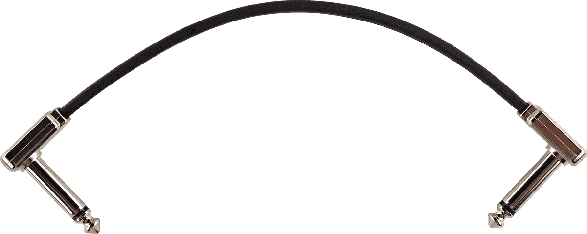 Cables Instrument Patch - Coudé Fin & Plat - 15 CM