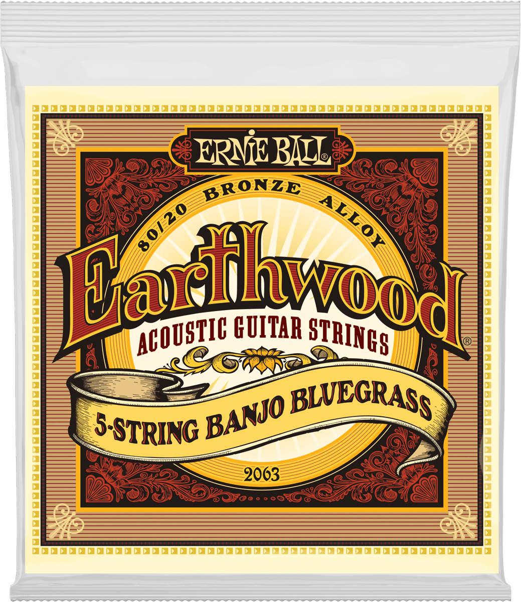 EARTHWOOD 5-snarige Bluegrass-banjo 9-9 2063