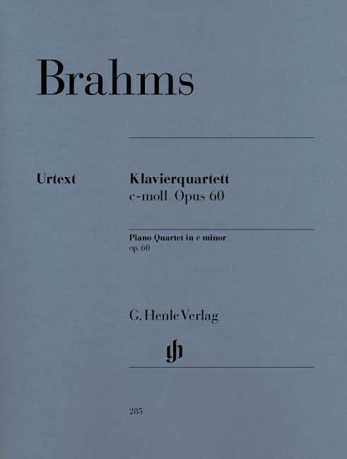 Brahms J. - Piano Quartet C Minor Op. 60