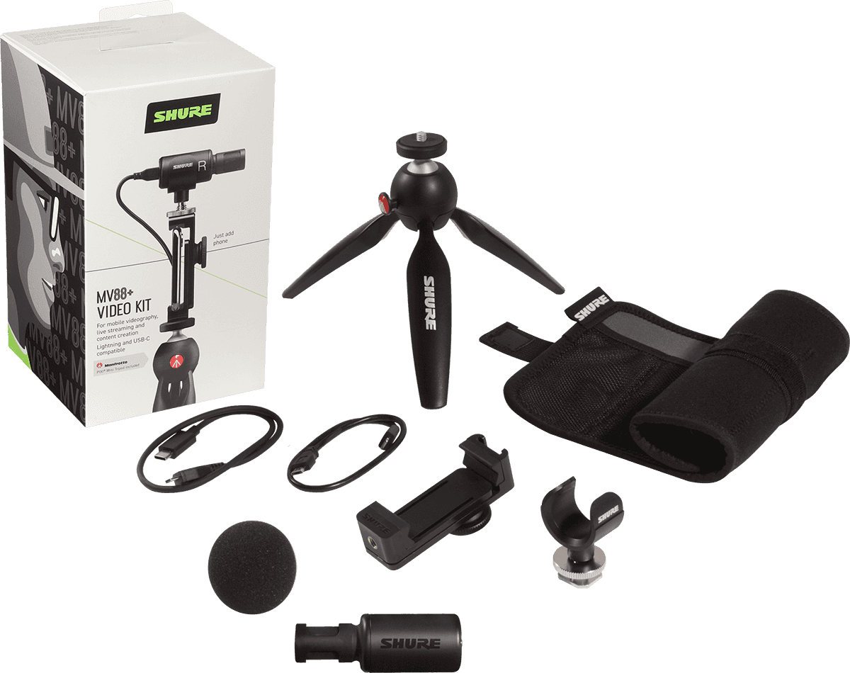 Shure Motiv MV88+ Videokit