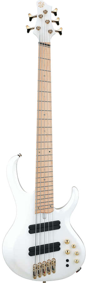 BTB605MLMPWM Pearl White Matte Bass Workshop