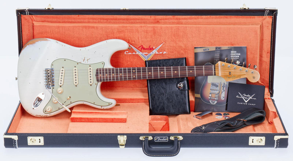 CS Stratocaster L-series LTD Heavy Relic Aged Olympic White