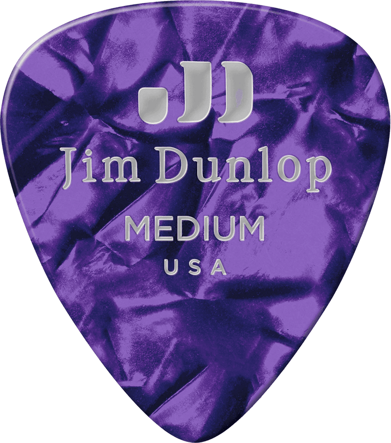 12 x Medium Genuine Celluloid Purple