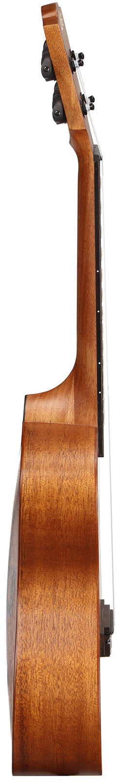 Tiki Tku110C Concert-ukelele met slanke gebogen achterkant
