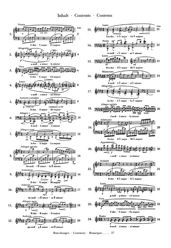 Skryabin A. - 24 Preludes Op. 11