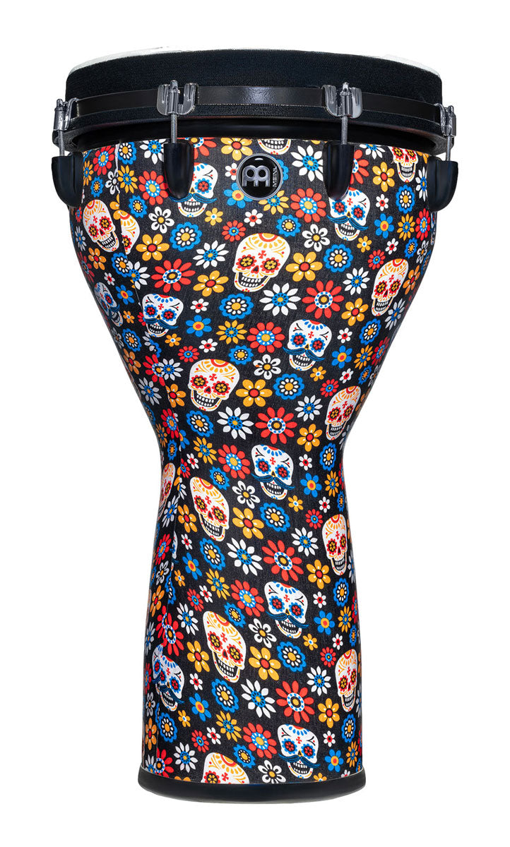 Jumbo Djembe Synthe 14" Day Of Dead