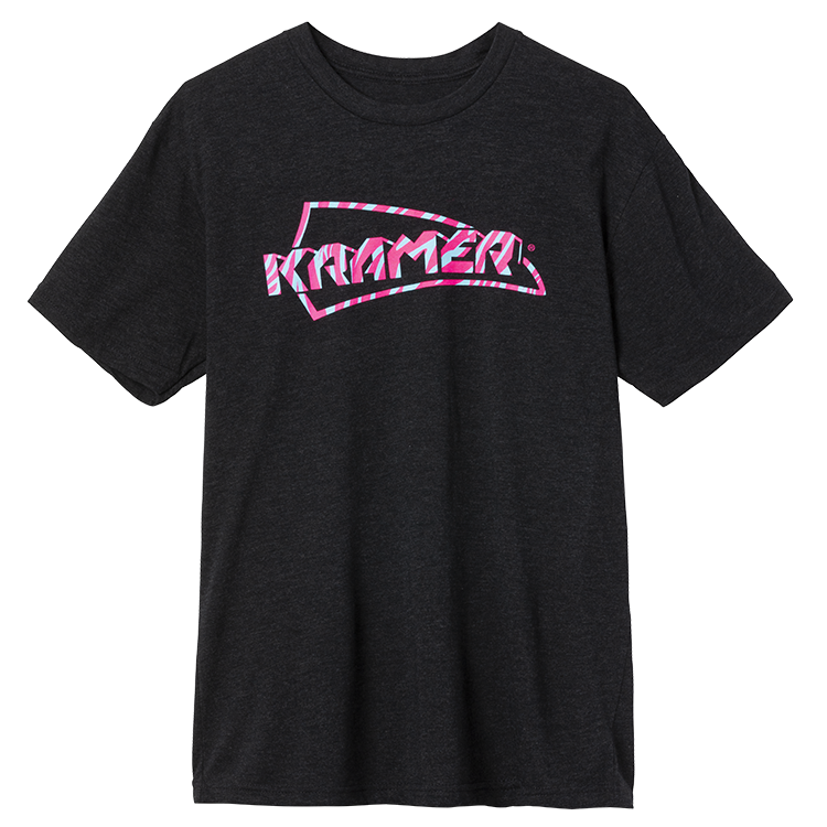 "M" Kramer Tiger Stripe Tee Black Heather