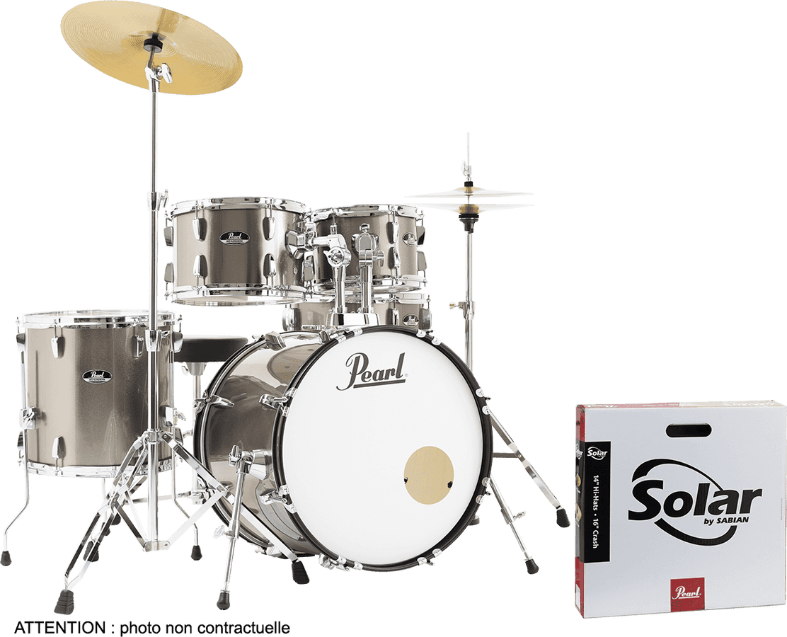 Roadshow Fusion 20 + Pack Solar Sabian Bronze Metallic