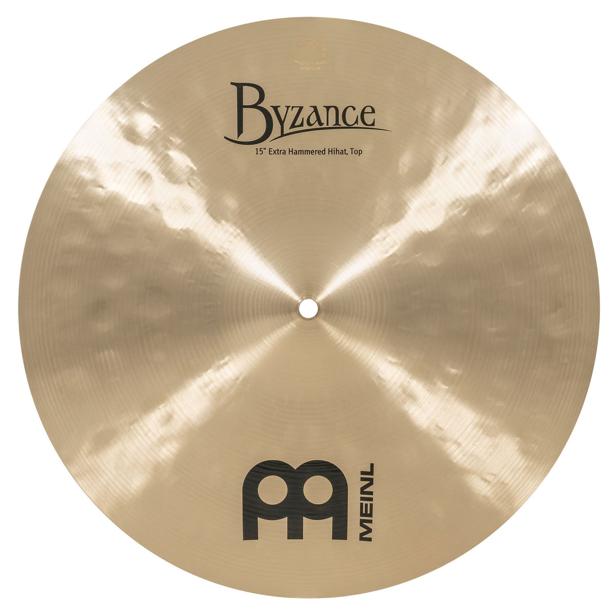 B15EHH - Hi-hat extra martelé traditionnel Byzance de 15"