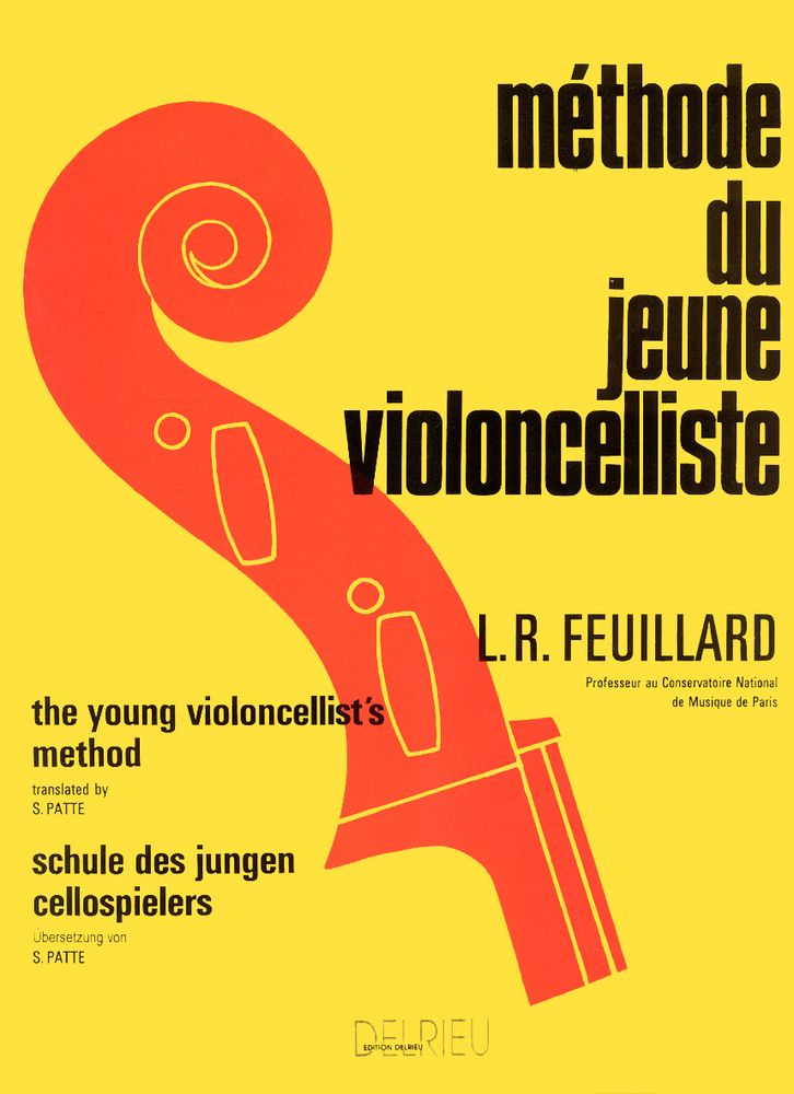 Edition Delrieu Méthode Du Jeune Violoncelliste - Feuillard