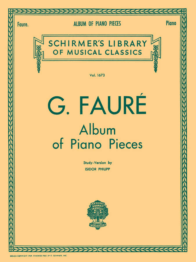 Album Of Piano Pieces
