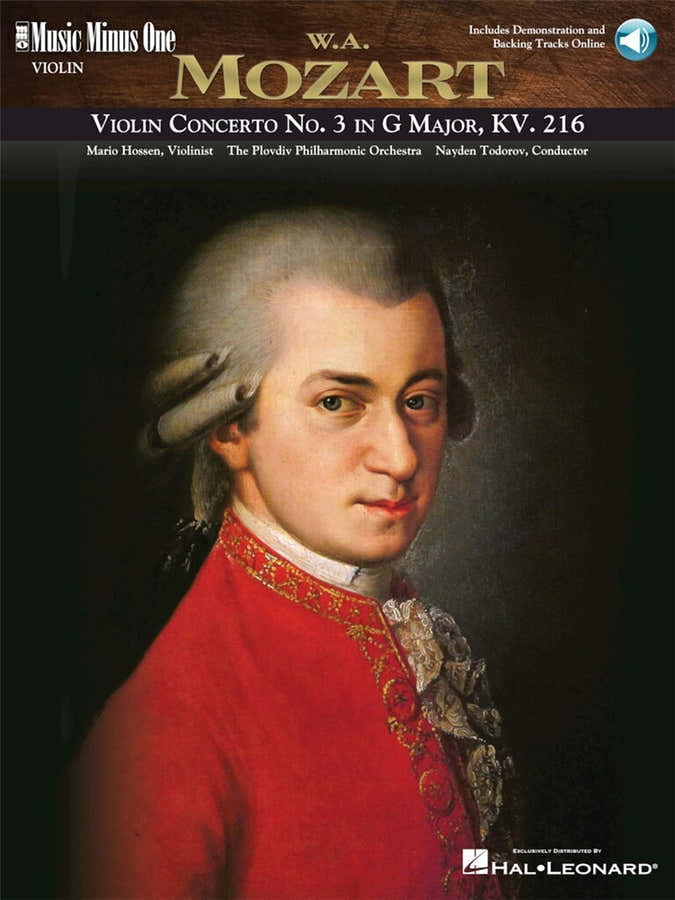 Mozart W.a. - Vioolconcert nr. 3 in G majeur KV 216