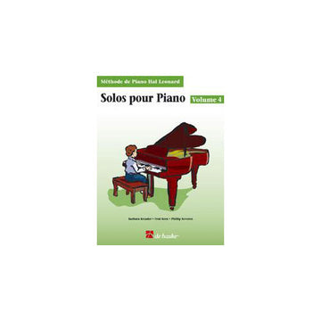 Solos Pour Piano Volume 4 (Avec Cd)