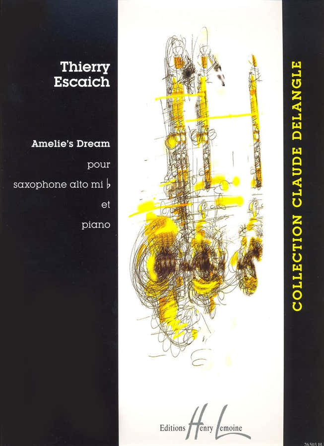 ESCAICH THIERRY - AMELIE'S DREAM - SAXOPHONE MIB PIANO