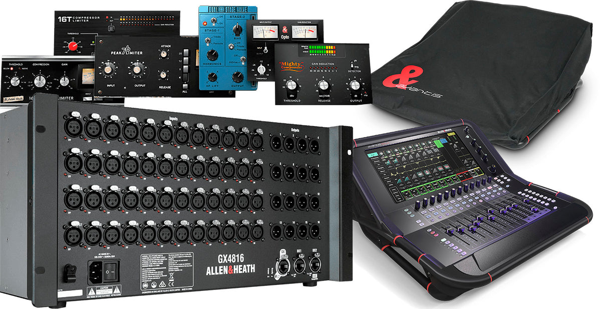 Pack Avantis Solo + Dpack + Mixrack Gx4816+Housse