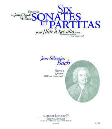 Bach JS / Veilhan - 6 Sonates et Partitas Vol.2 - FLB Alto