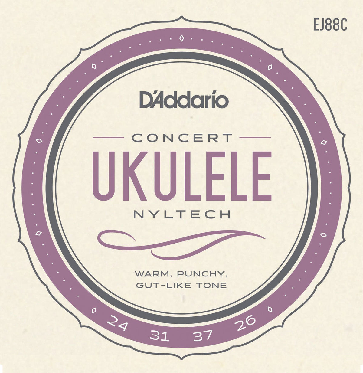EJ88C Nyltech Ukulele Snaren Concert