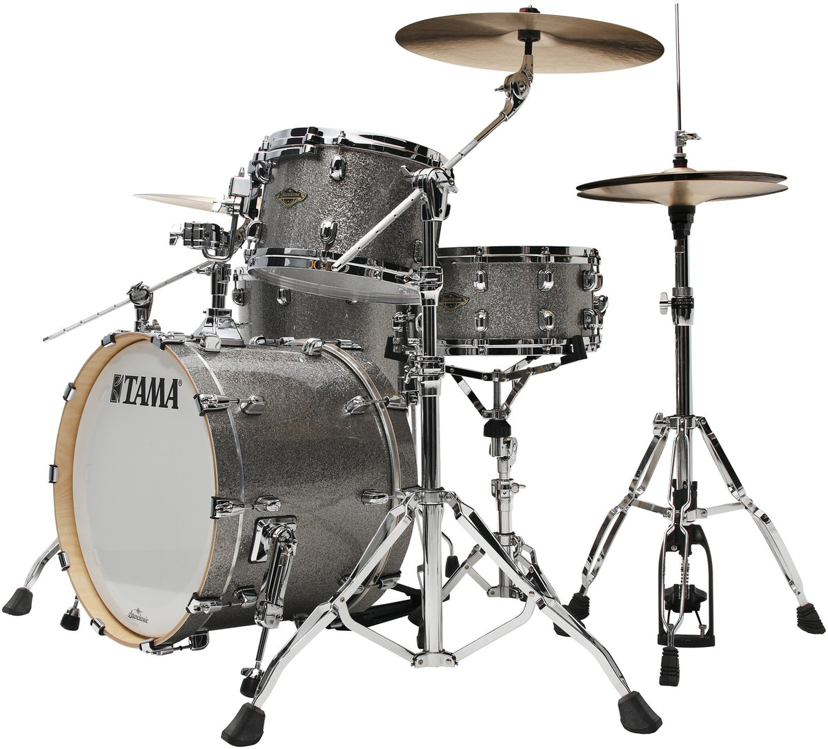 WBR30RS-SSS - Starclassic Walnoot/Berk Fusion 20" Smokey silver glitterend