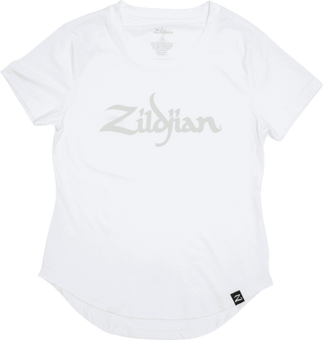 Maat M - Wit damest-shirt Zildjian
