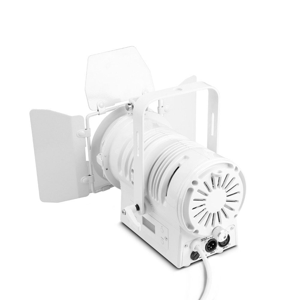 TS 40 WW WH - THEATERSPOT MET CONVEX CONVEX LENS EN 40 W WARM WITTE LED WITTE BEHUIZING